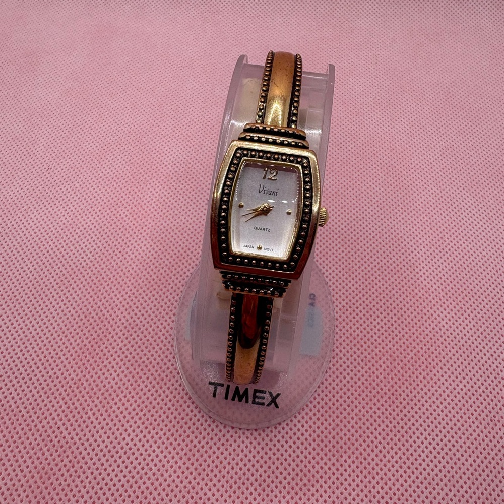 Gold and Black Watch